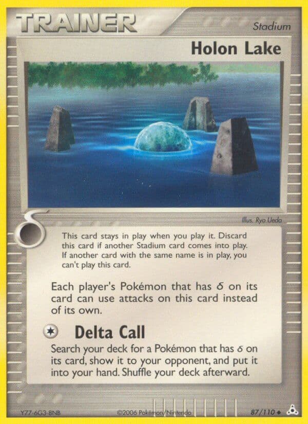 Holon Lake — Holon Phantoms Pokémon card
