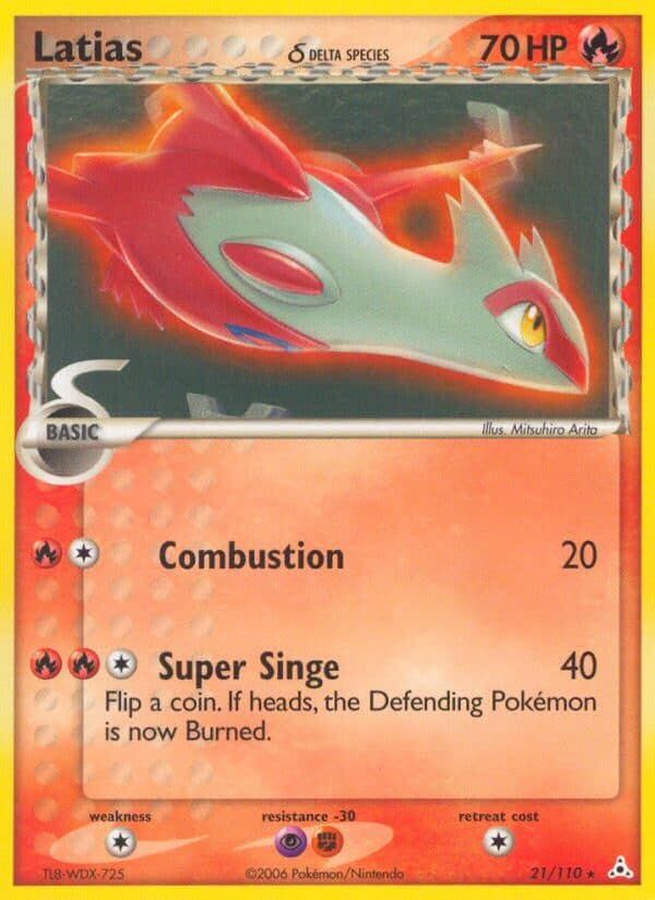 Latias Delta — Holon Phantoms Pokémon card