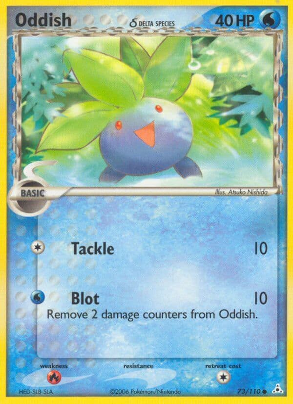 Oddish Delta — Holon Phantoms Pokémon card
