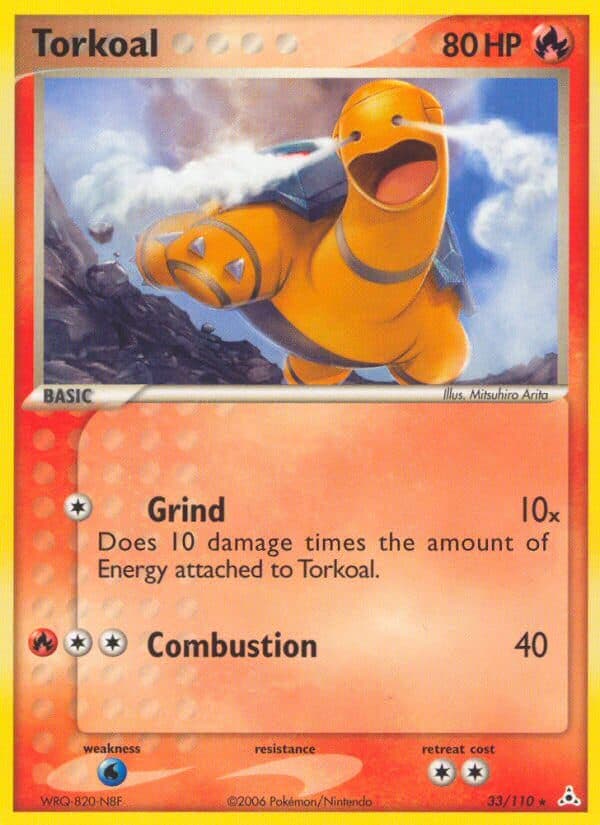 Torkoal — Holon Phantoms Pokémon card