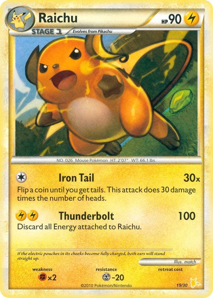 Raichu — Hs Trainer Kit Raichu