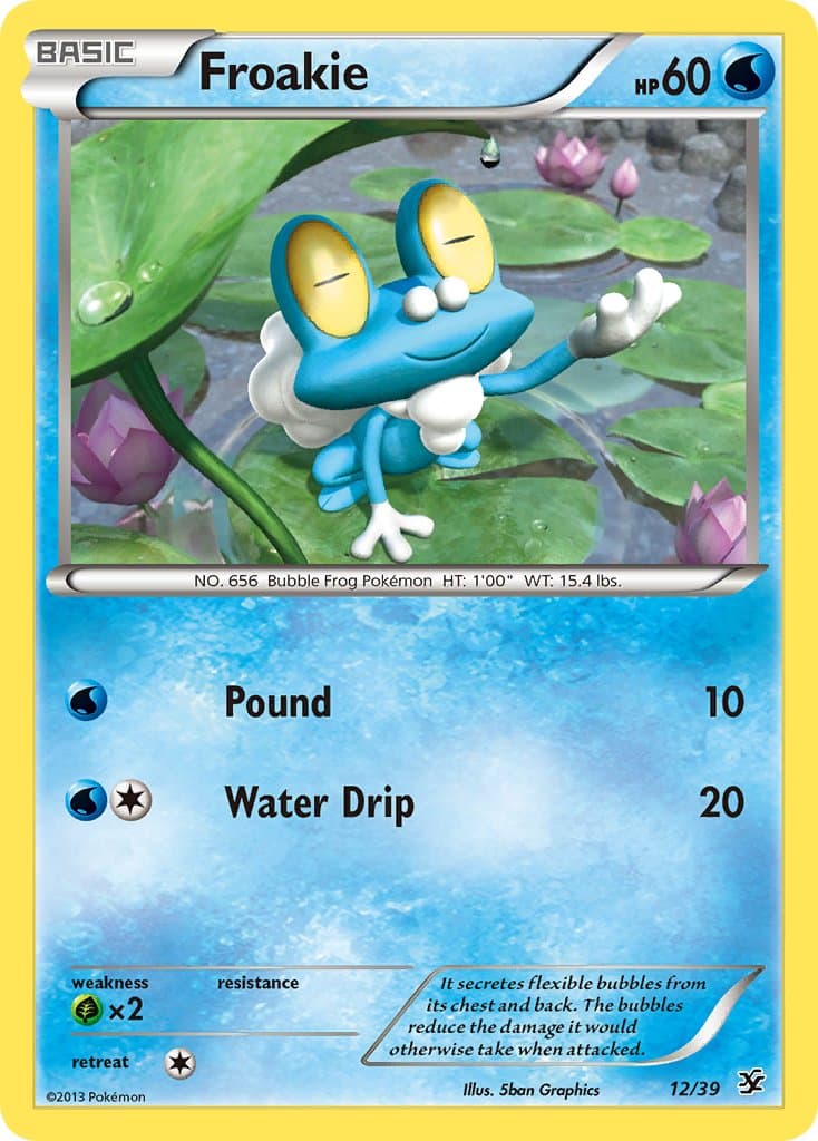 Froakie — Kalos Starter Set Pokémon card
