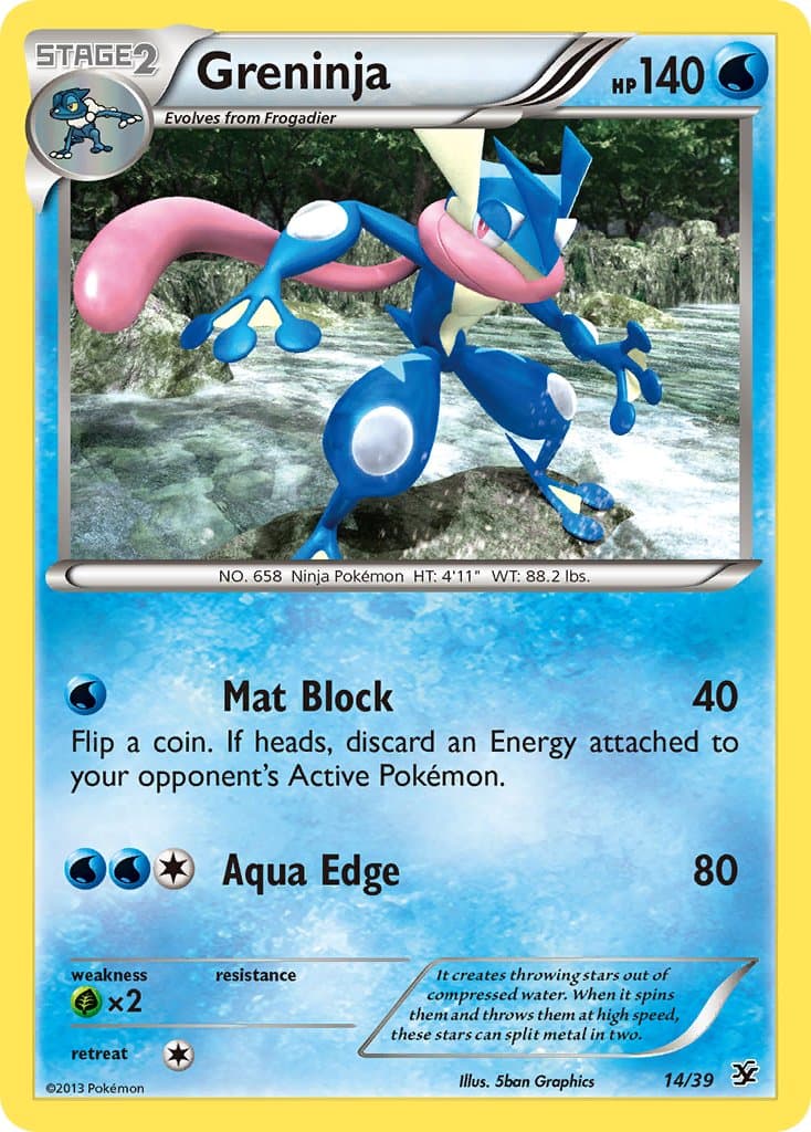 Greninja — Kalos Starter Set