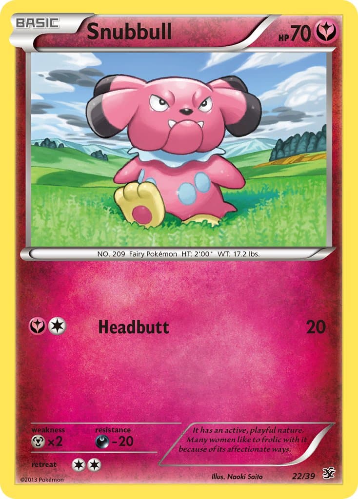 Snubbull — Kalos Starter Set