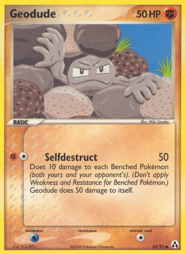 Geodude — Legend Maker