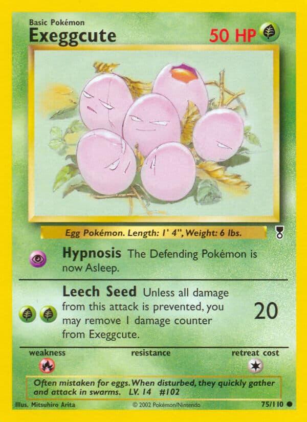 Exeggcute — Legendary Collection Pokémon card