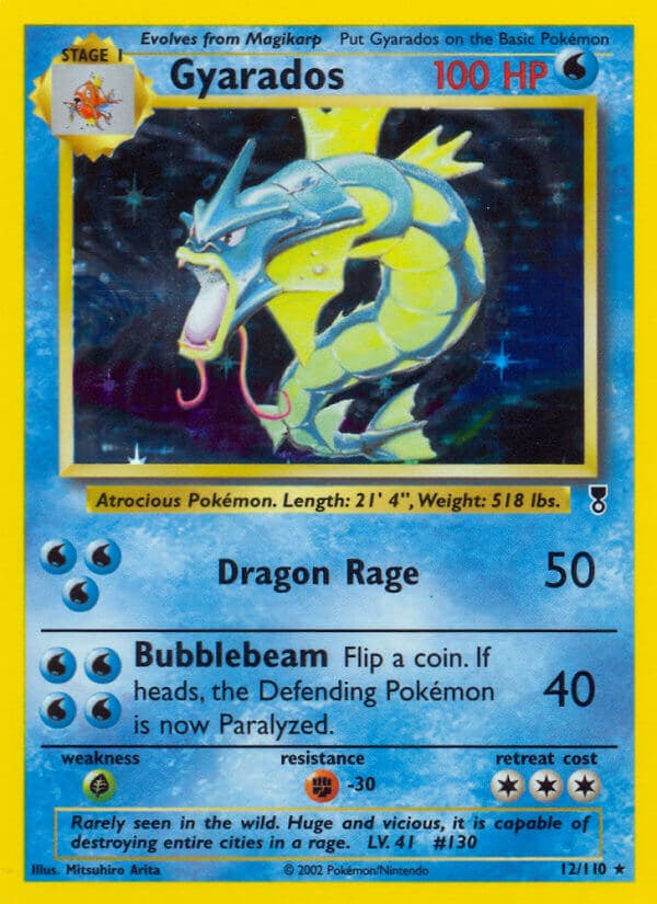Gyarados — Legendary Collection Pokémon card
