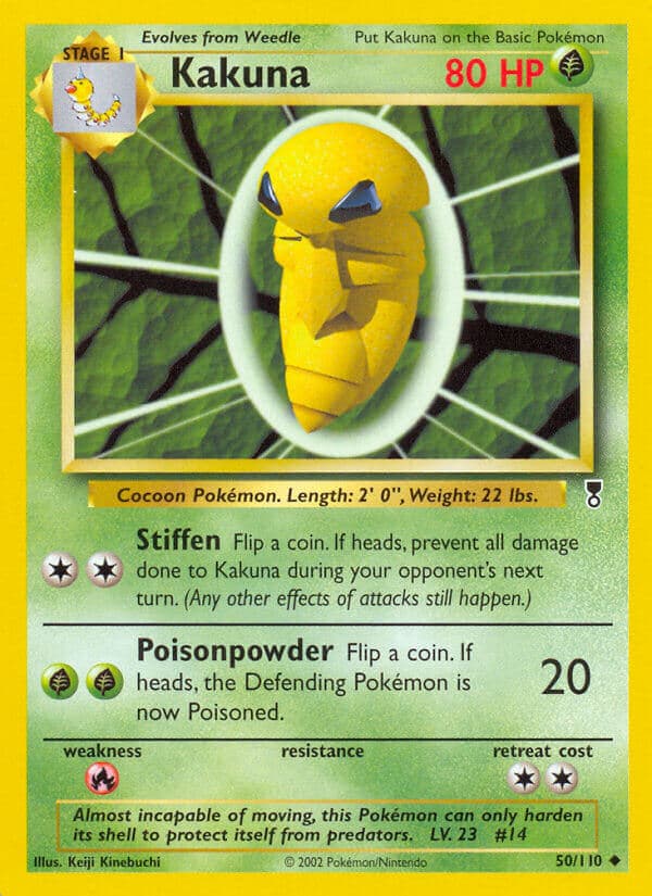 Kakuna — Legendary Collection Pokémon card