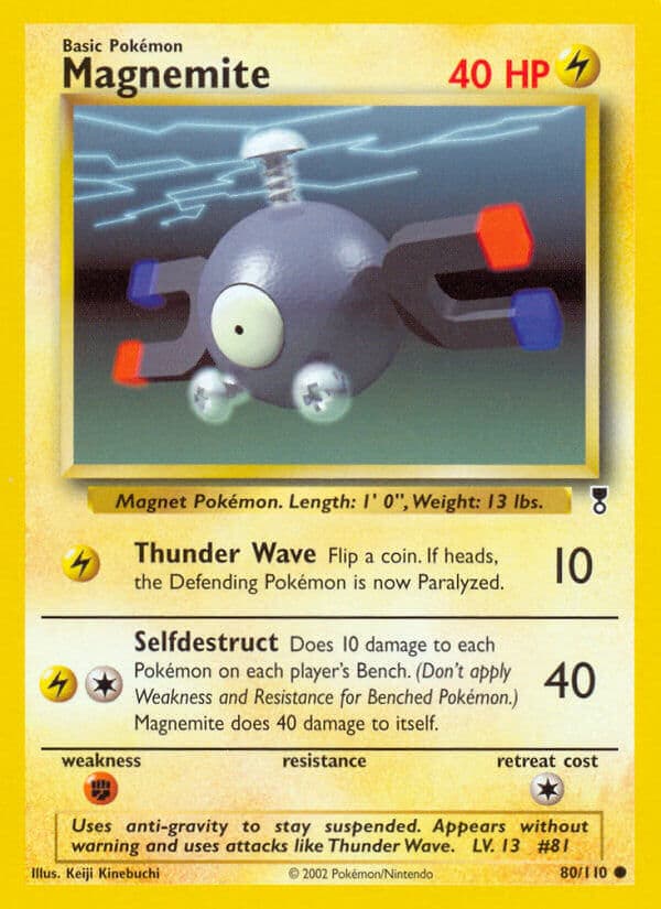Magnemite — Legendary Collection Pokémon card