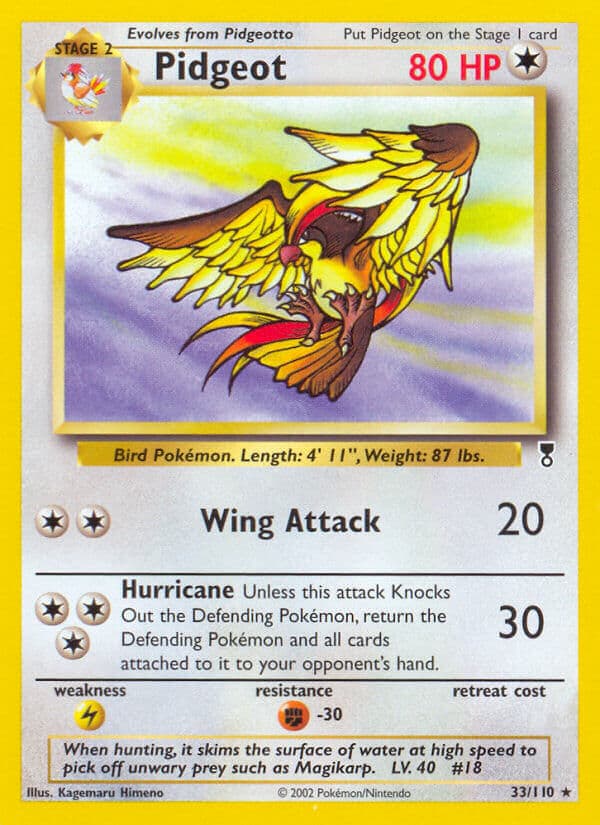 Pidgeot — Legendary Collection