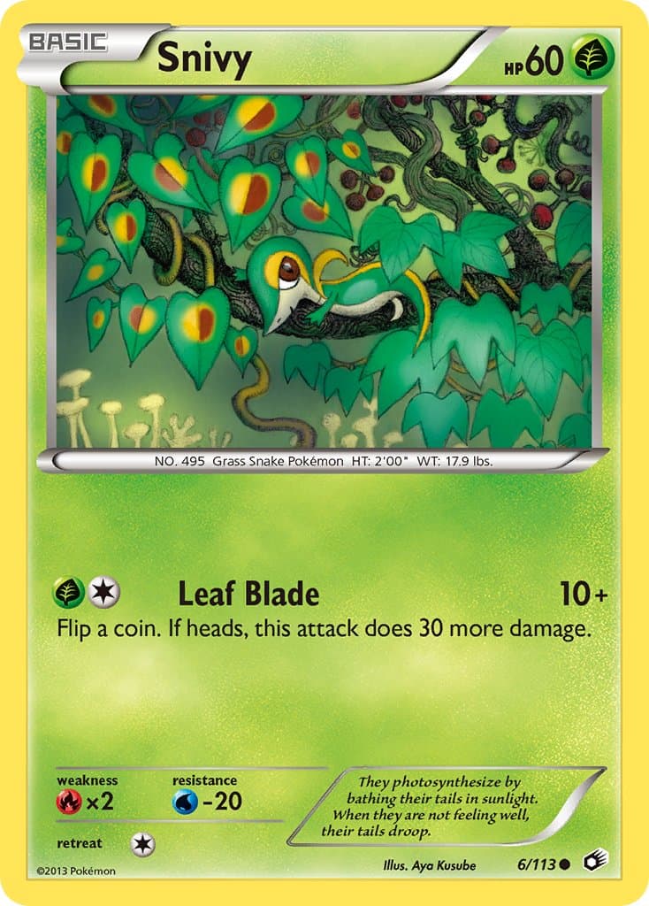 Snivy — Legendary Treasures