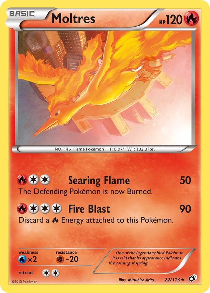 Moltres — Legendary Treasures