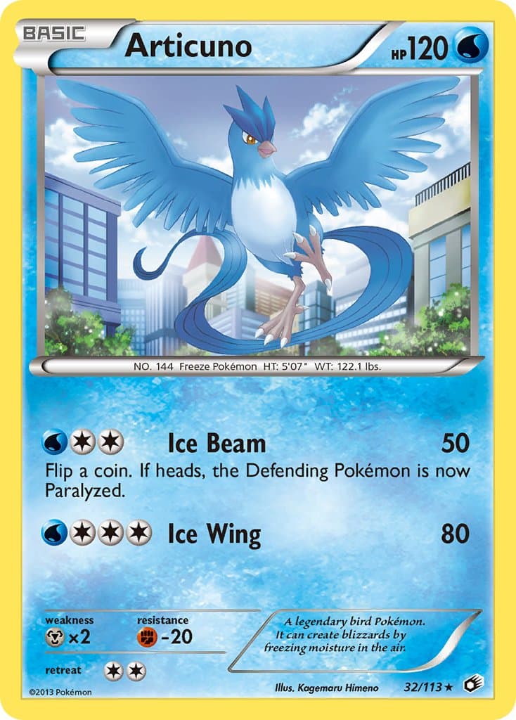 Articuno — Legendary Treasures
