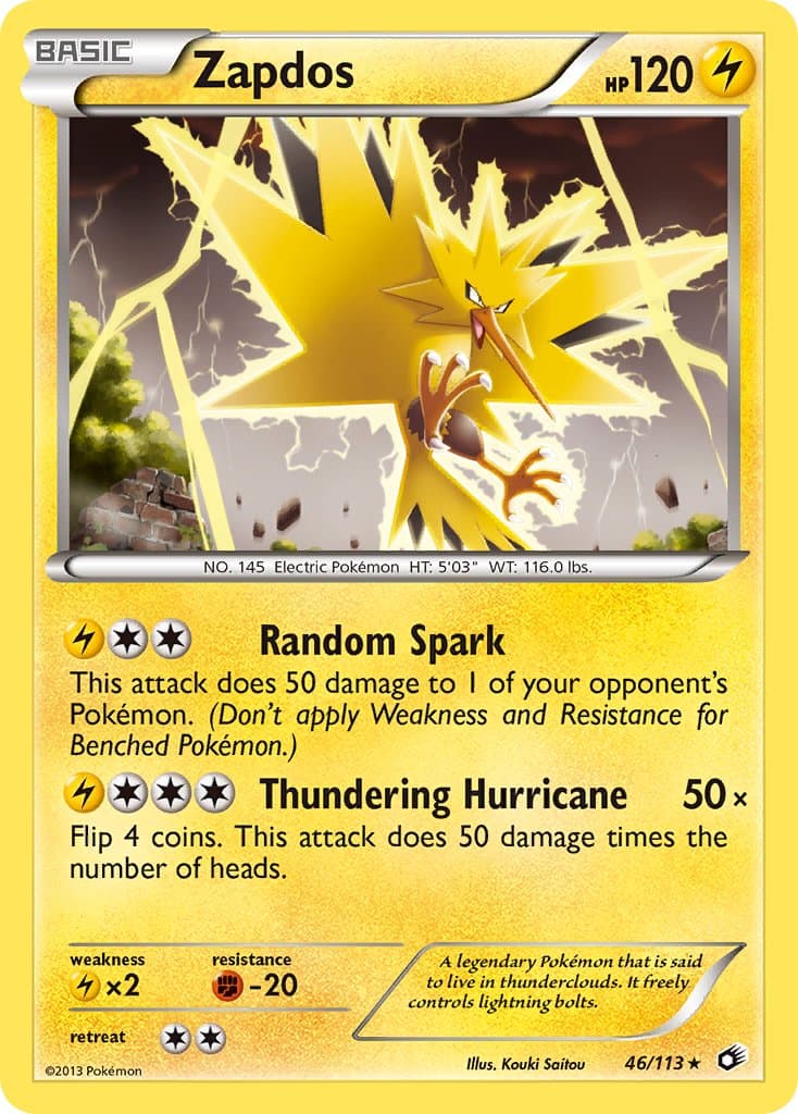 Zapdos — Legendary Treasures