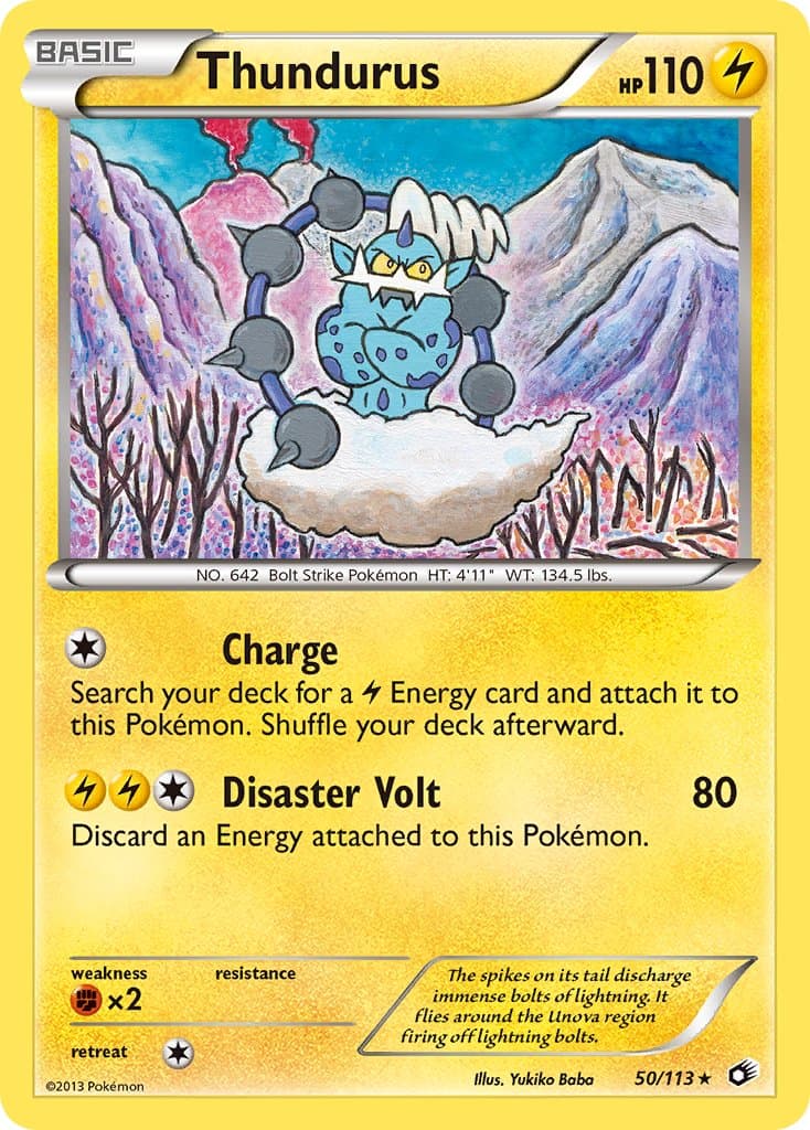 Thundurus — Legendary Treasures