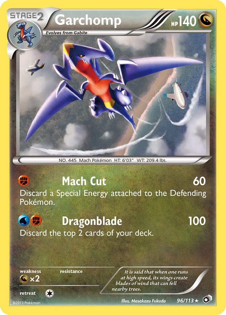 Garchomp — Legendary Treasures