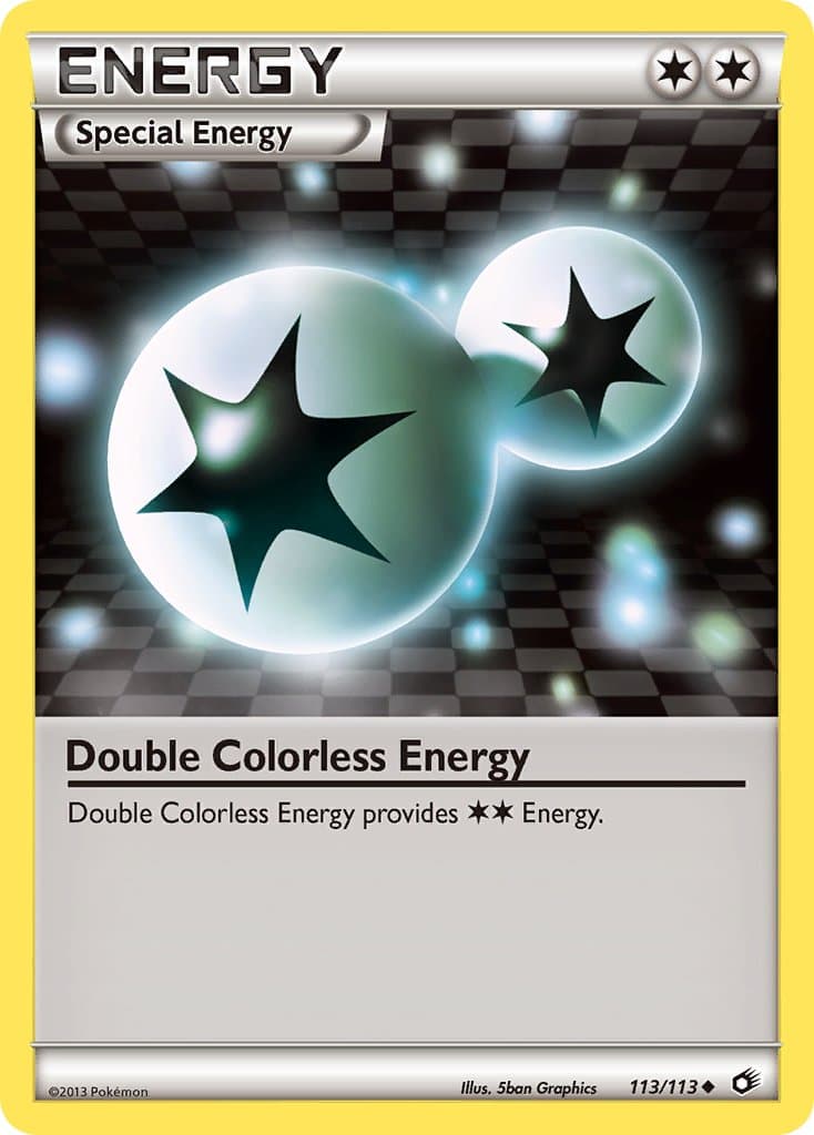 Double Colorless Energy — Legendary Treasures