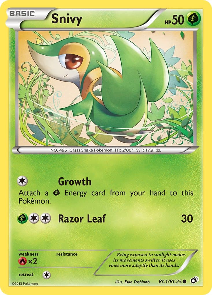Snivy — Legendary Treasures