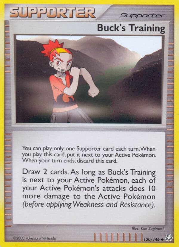Bucks Training — Legends Awakened Pokémon card
