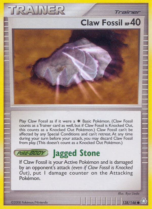 Claw Fossil — Legends Awakened