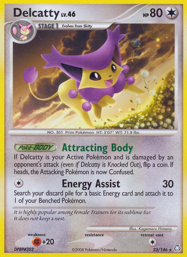 Delcatty — Legends Awakened Pokémon card
