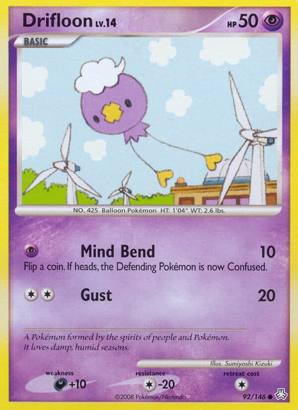Drifloon — Legends Awakened Pokémon card