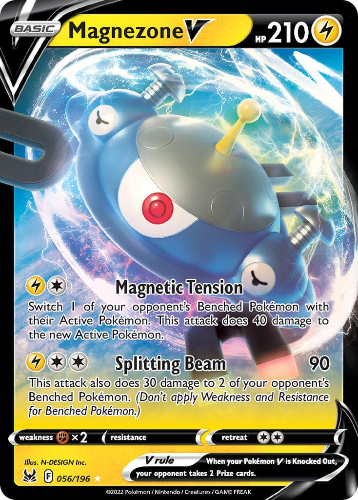 Magnezone V — Lost Origin Pokémon card