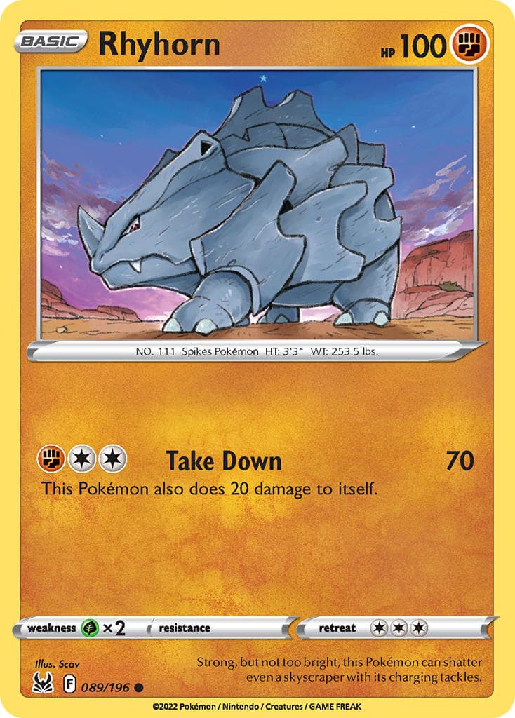 Rhyhorn — Lost Origin