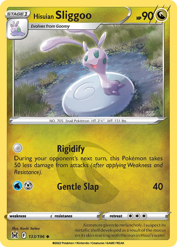 Hisuian Sliggoo — Lost Origin Pokémon card