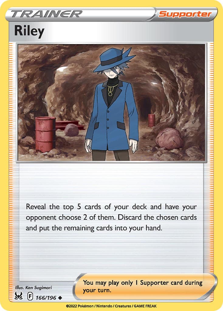 Riley — Lost Origin Pokémon card