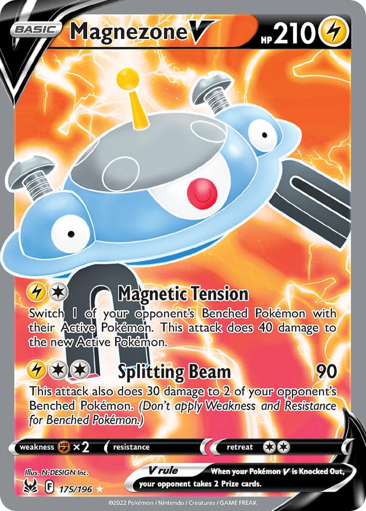 Magnezone V — Lost Origin Pokémon card