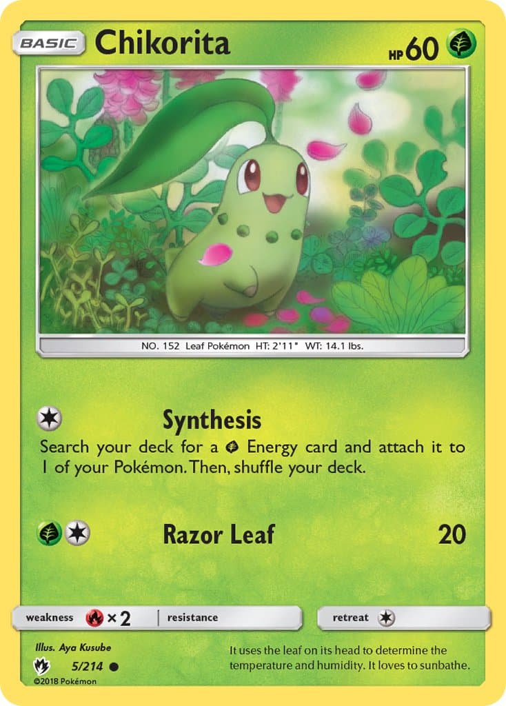 Chikorita — Lost Thunder