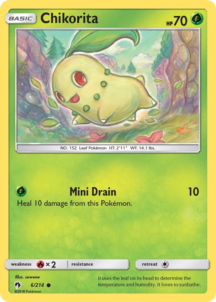 Chikorita — Lost Thunder