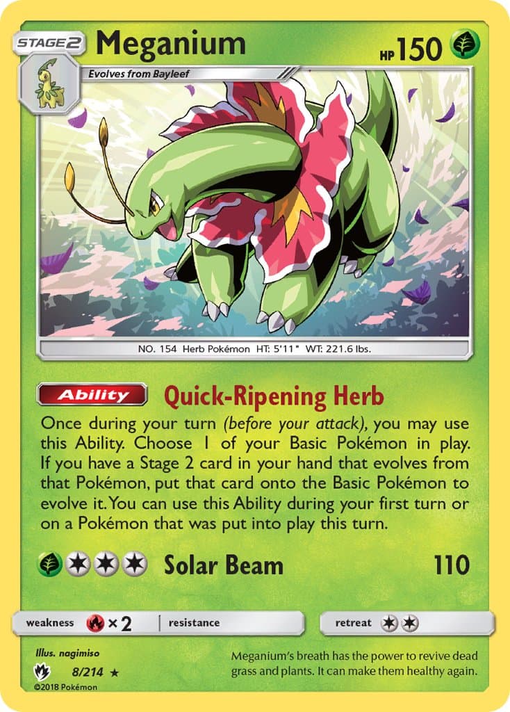 Meganium — Lost Thunder