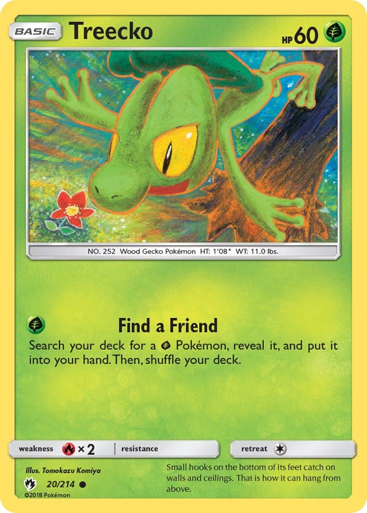 Treecko — Lost Thunder
