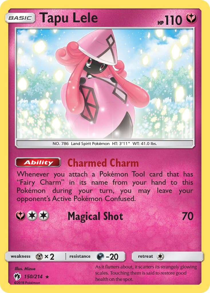 Tapu Lele — Lost Thunder Pokémon card
