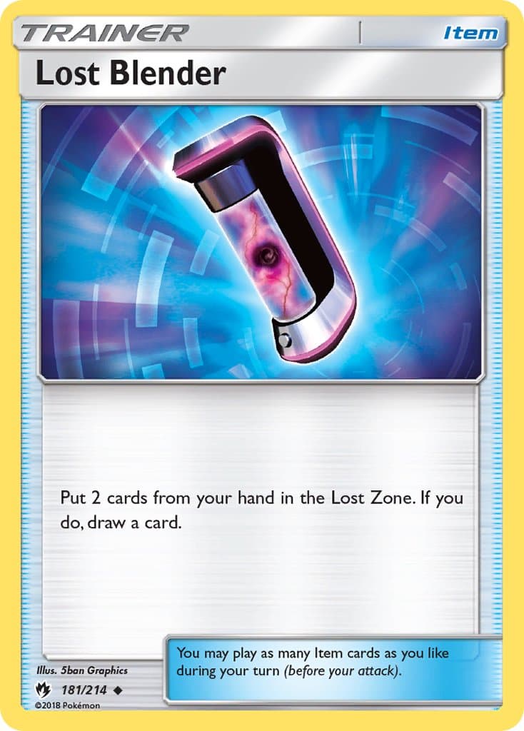Lost Blender — Lost Thunder Pokémon card