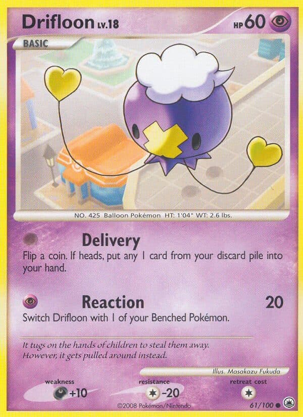 Drifloon — Majestic Dawn Pokémon card