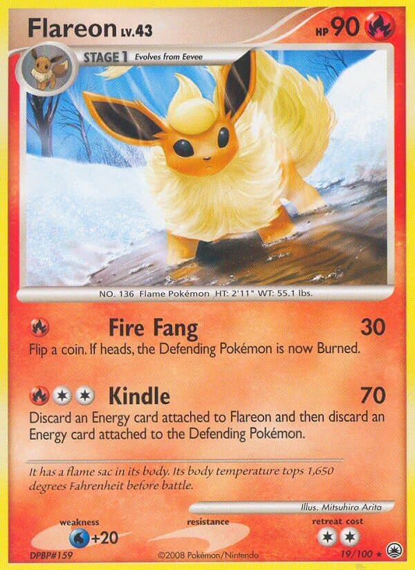 Flareon — Majestic Dawn Pokémon card