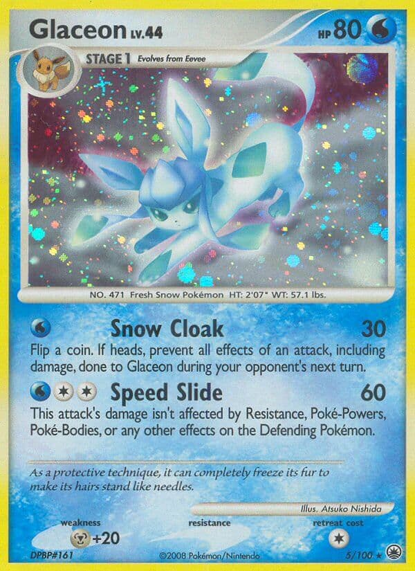 Glaceon — Majestic Dawn Pokémon card