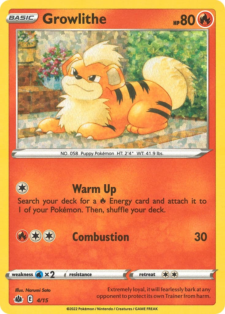 Growlithe — Mcdonalds Collection 2022