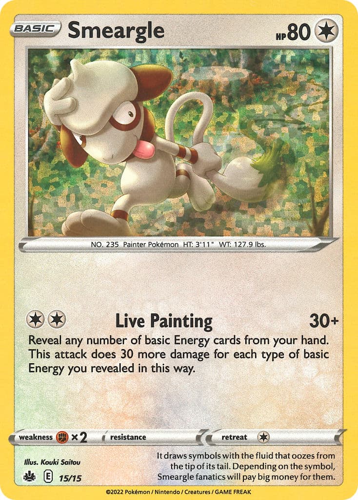 Smeargle — Mcdonalds Collection 2022