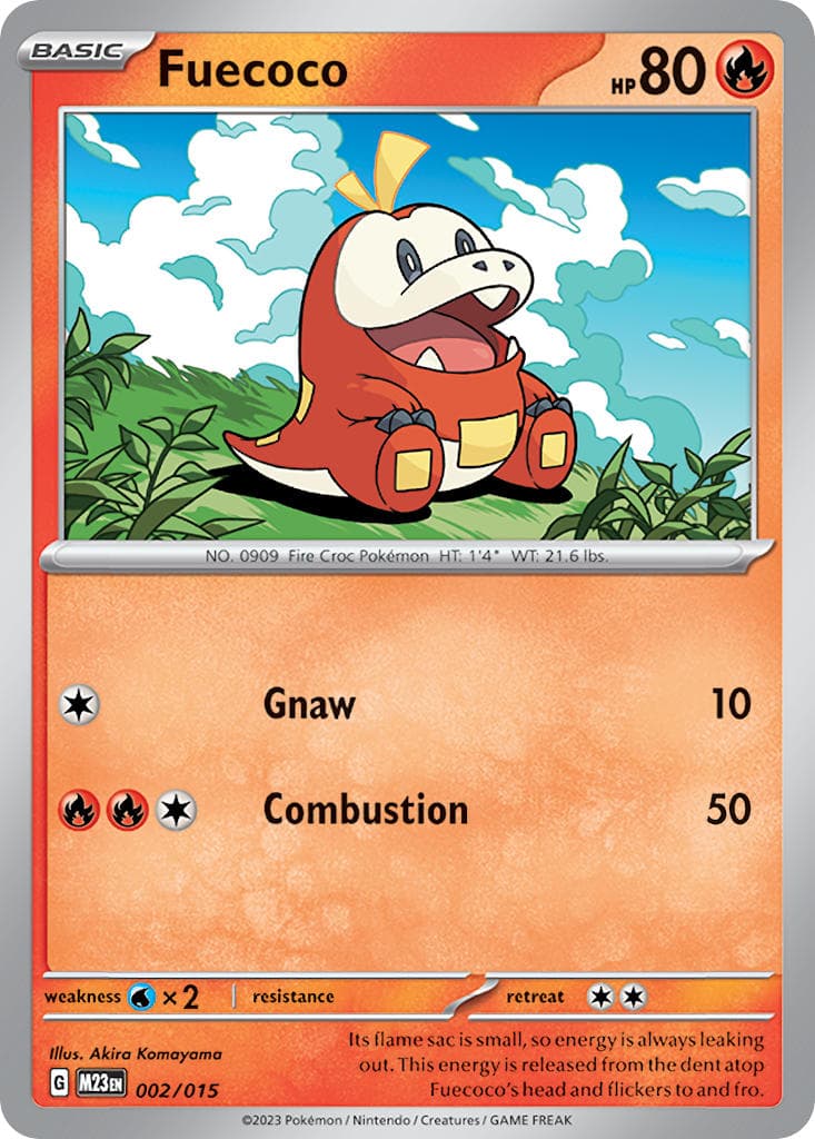 Card 002 — Mcdonalds Match Battle 2023 Pokémon card