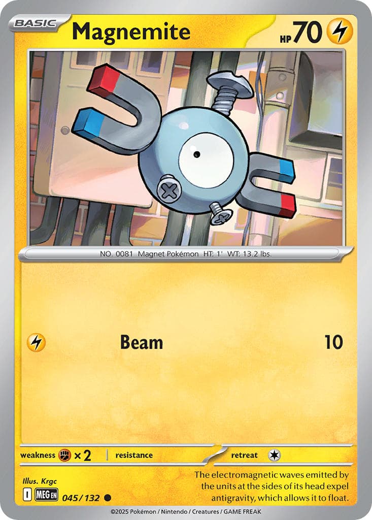 Card 045 — Mega Evolution Pokémon card