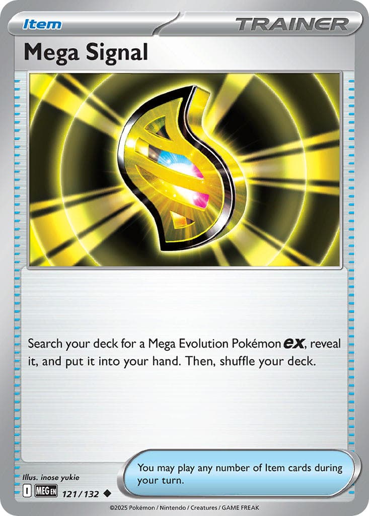 Card 121 — Mega Evolution Pokémon card