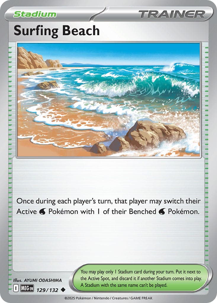 Card 129 — Mega Evolution Pokémon card