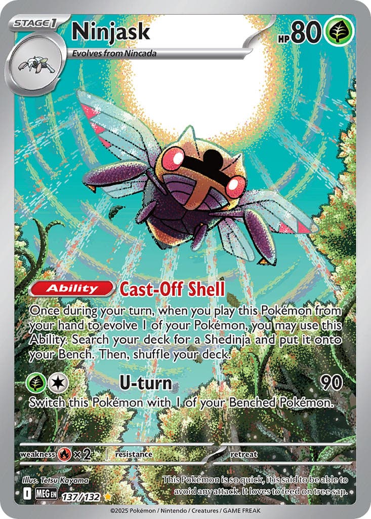Card 137 — Mega Evolution Pokémon card