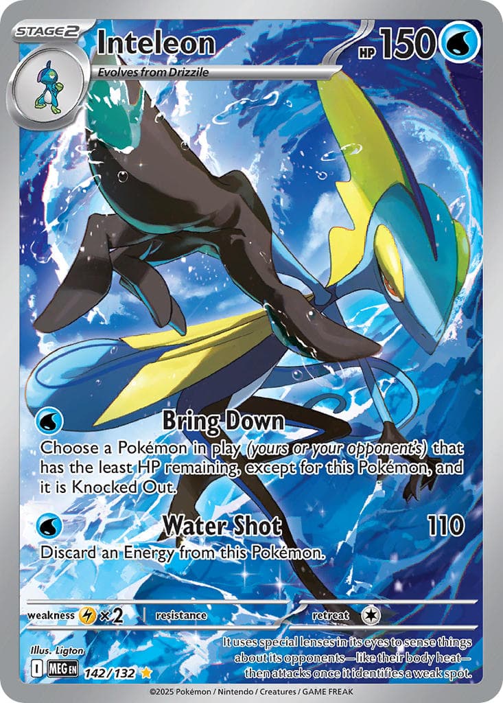 Card 142 — Mega Evolution Pokémon card