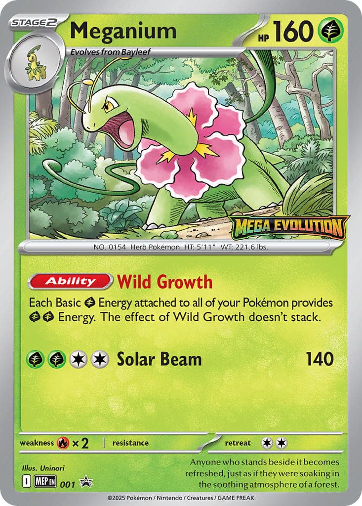Card 001 — Mega Evolution Promos