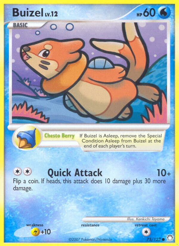 Buizel — Mysterious Treasures